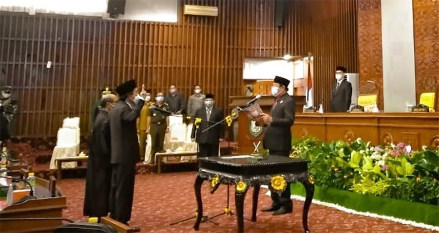 Prosesi pengucapan sumpah jabatan