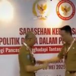 Bupati Gusnan Hadiri Sarasehan Geopolitik "Perkokoh Ideologi Pancasila Menuju Indonesia Raya"