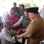 Wabup Rifai Tajudin Hadiri Penyaluran Bantuan Kepada 196 Orang Atensi Tahap 2 Tahun 2025