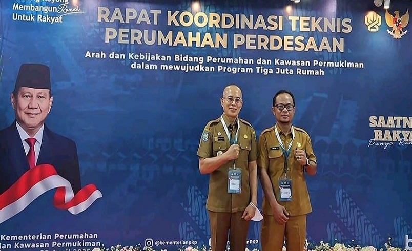 Bupati Bengkulu Selatan, Gusnan Mulyadi menghadiri Rapat Koordinasi Teknis (Rakornis) Perumahan Pedesaan yang diselenggarakan Kementerian Perumahan dan Kawasan Permukiman (PKP) RI yang dibuka secara resmi oleh Wakil Menteri (PKP), Fahri Hamzah di Gedung Sasana Bhakti Praja, Kementerian Dalam Negeri, Jakarta Pusat, Selasa (29/04/2025).